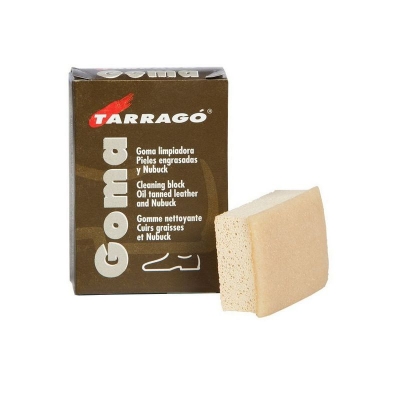 Ластик для сухой чистки жированого нубука, кожи Tarrago Cleaner Block Nubuck-Oil
