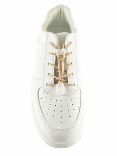 Шнурки Tarrago Sneakers. регулируемые, эластичные, цвет бежевый, 100см