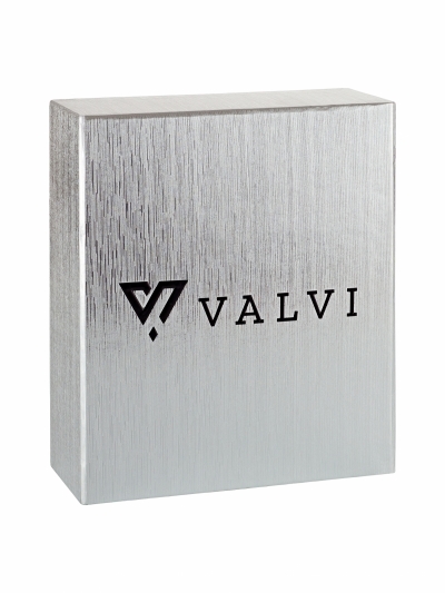 Набор Valvi для ухода за обувью в картонной упаковке.