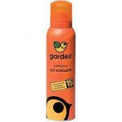Аэрозоль Gardex-Extrime эфективная защита от клещей,комаров и др.кровососущих