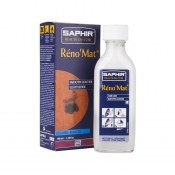 Очиститель для гладкой кожи SAPHIR RENO Mat, стекл.флакон, 100мл.