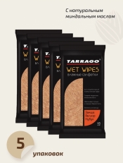 Набор влажных салфеток Tarrago для видов кож из замши. 5 упаковок