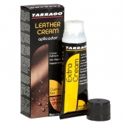 Крем тюбик с губкой TARRAGO Leather cream, БОЛЬШОЙ, 75мл. (цвета в ассортименте)