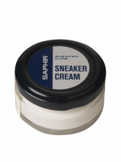 Крем банка СТЕКЛО Sneaker cream Saphir, 50мл. (грязно белый)